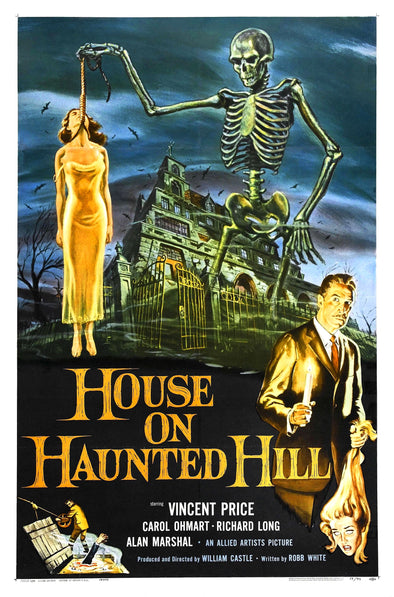 FIRE PIT RENTAL -  Retro Throwback Thursday Oct 30-House on Haunted Hill(1959)+The Little Shop of Horrors(1960) - Read Description!!!!!!!