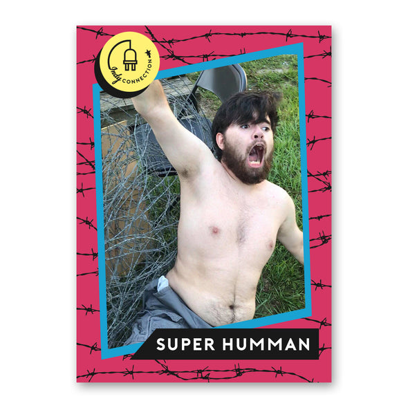 SUPER HUMMAN Trading Card