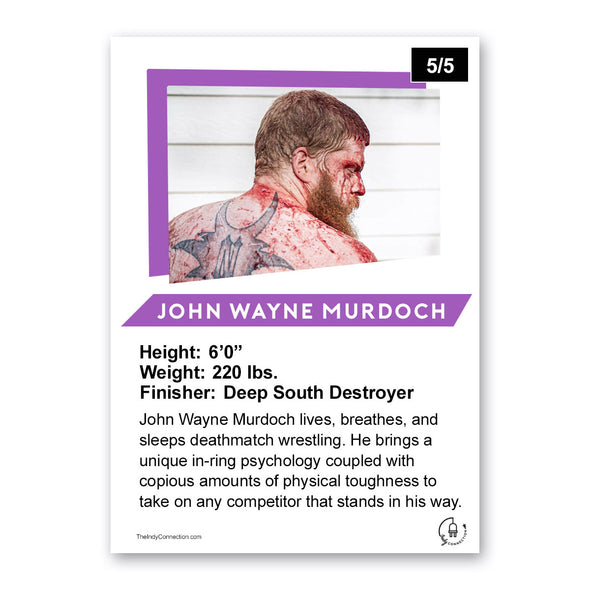 John Wayne Murdoch Trading Card