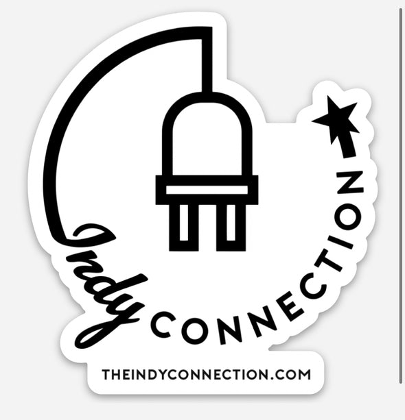 The Indy Connection Sticker